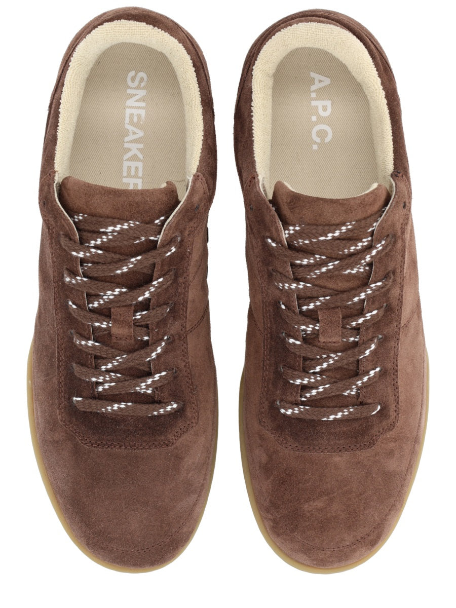 A.P.C. Moe Sneaker — Brown by A.p.c.
