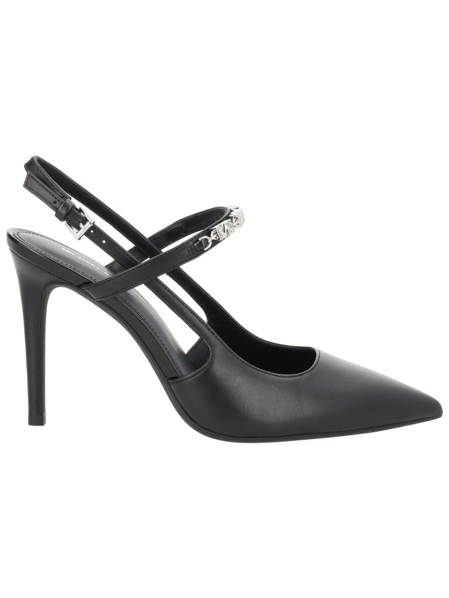 Michael Michael Kors Slingback Décolleté Heel — Black, view 3
