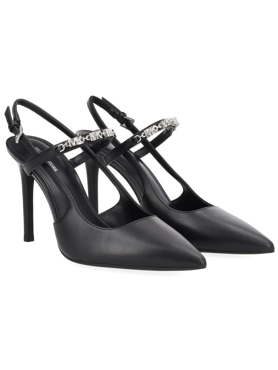 Michael Michael Kors Slingback Décolleté Heel — Black, view 4