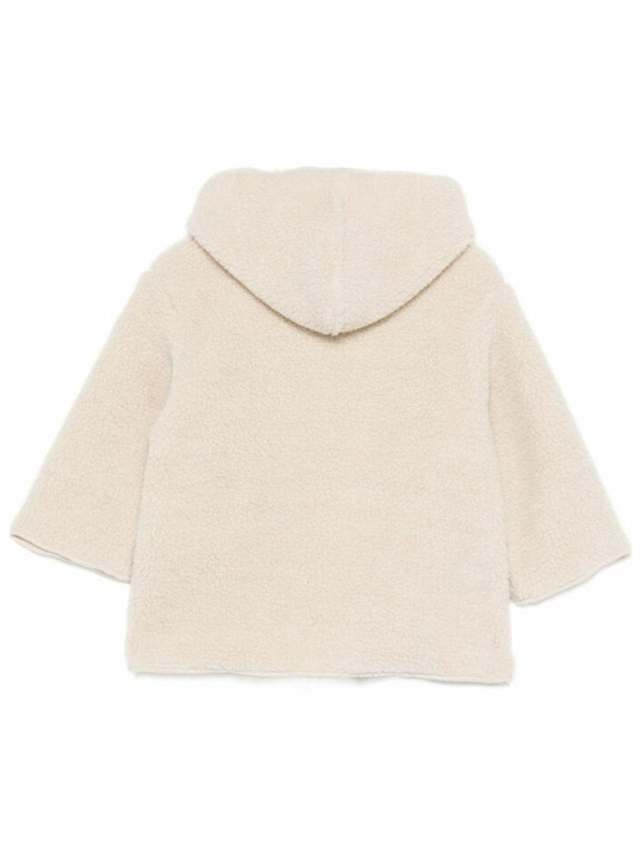 Il Gufo Polyester Jacket — Brown, view 3