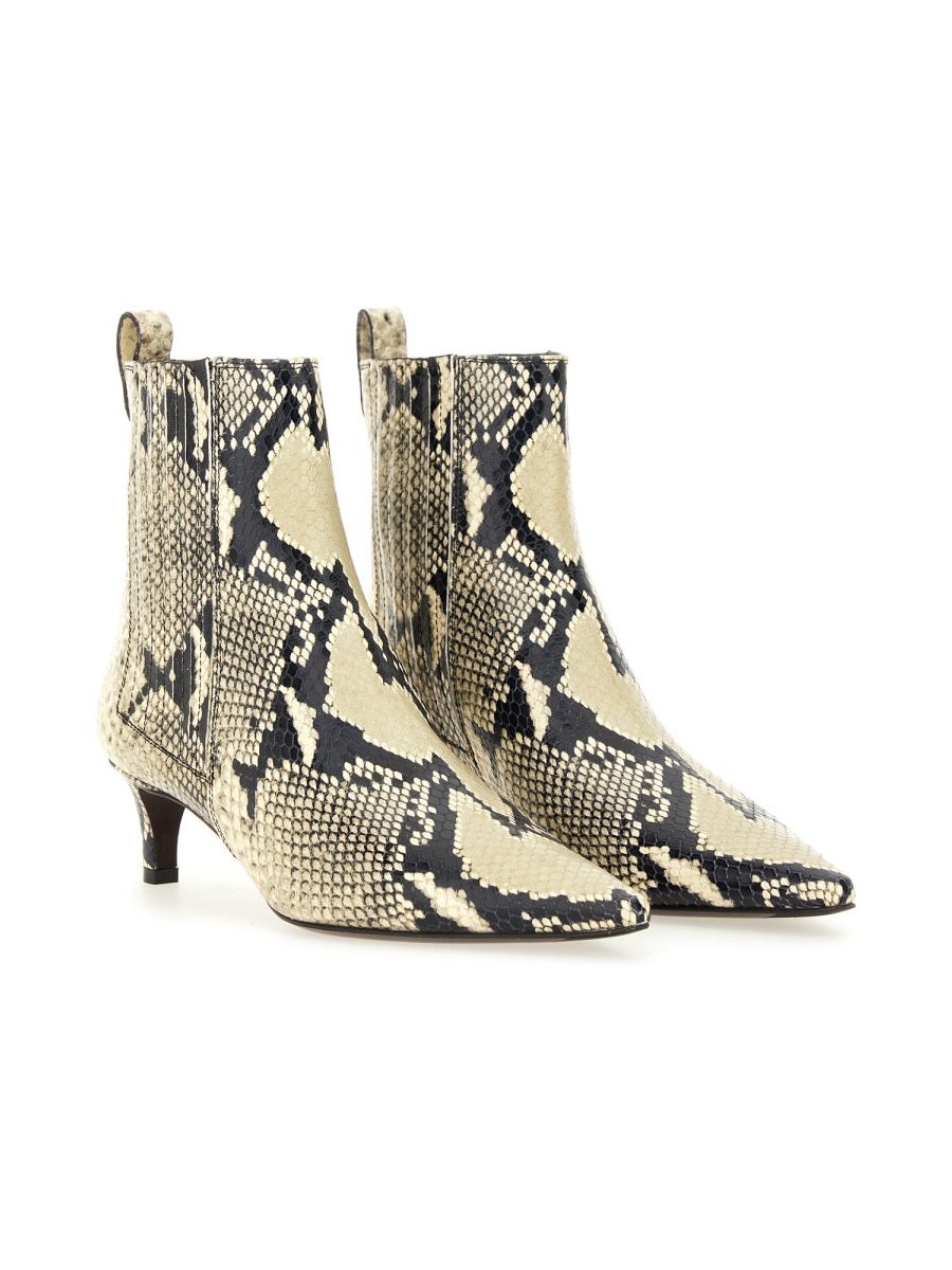 Roberto Festa Animalier Printed Calf Leather Boot — Multicolor by Roberto Festa