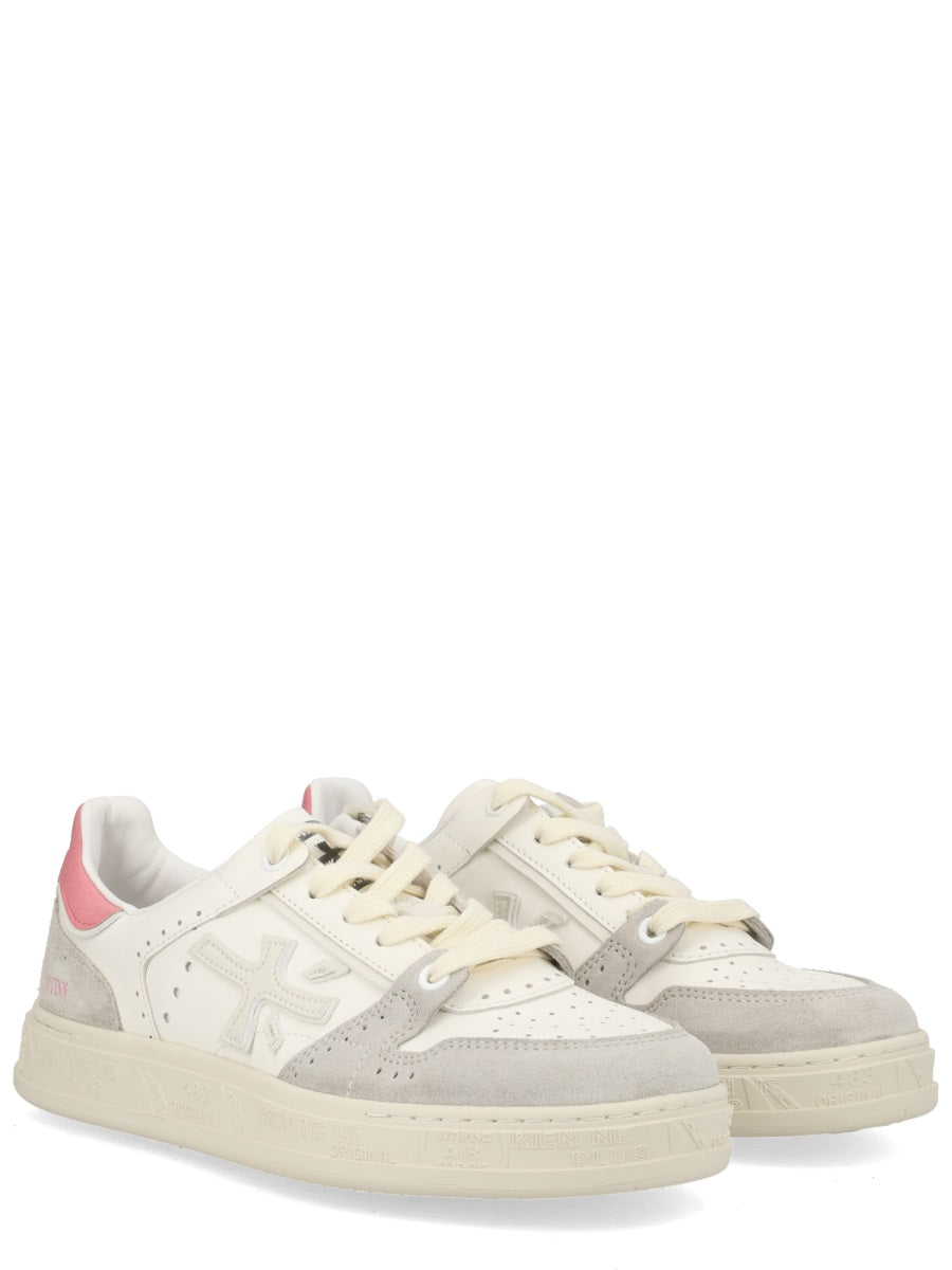 Premiata Quinnd Sneaker — White, view 6