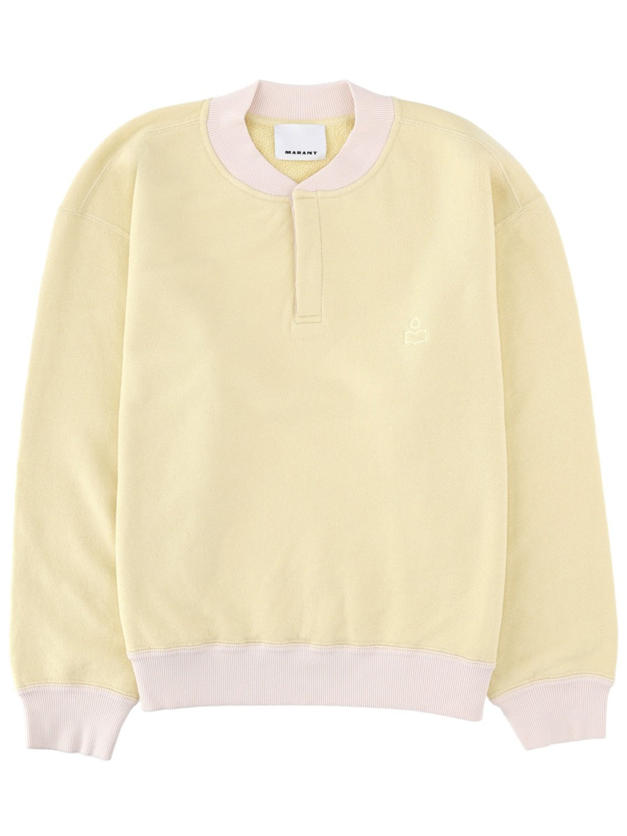 Isabel Marant Mathias Sweatshirt — Yellow by Isabel Marant
