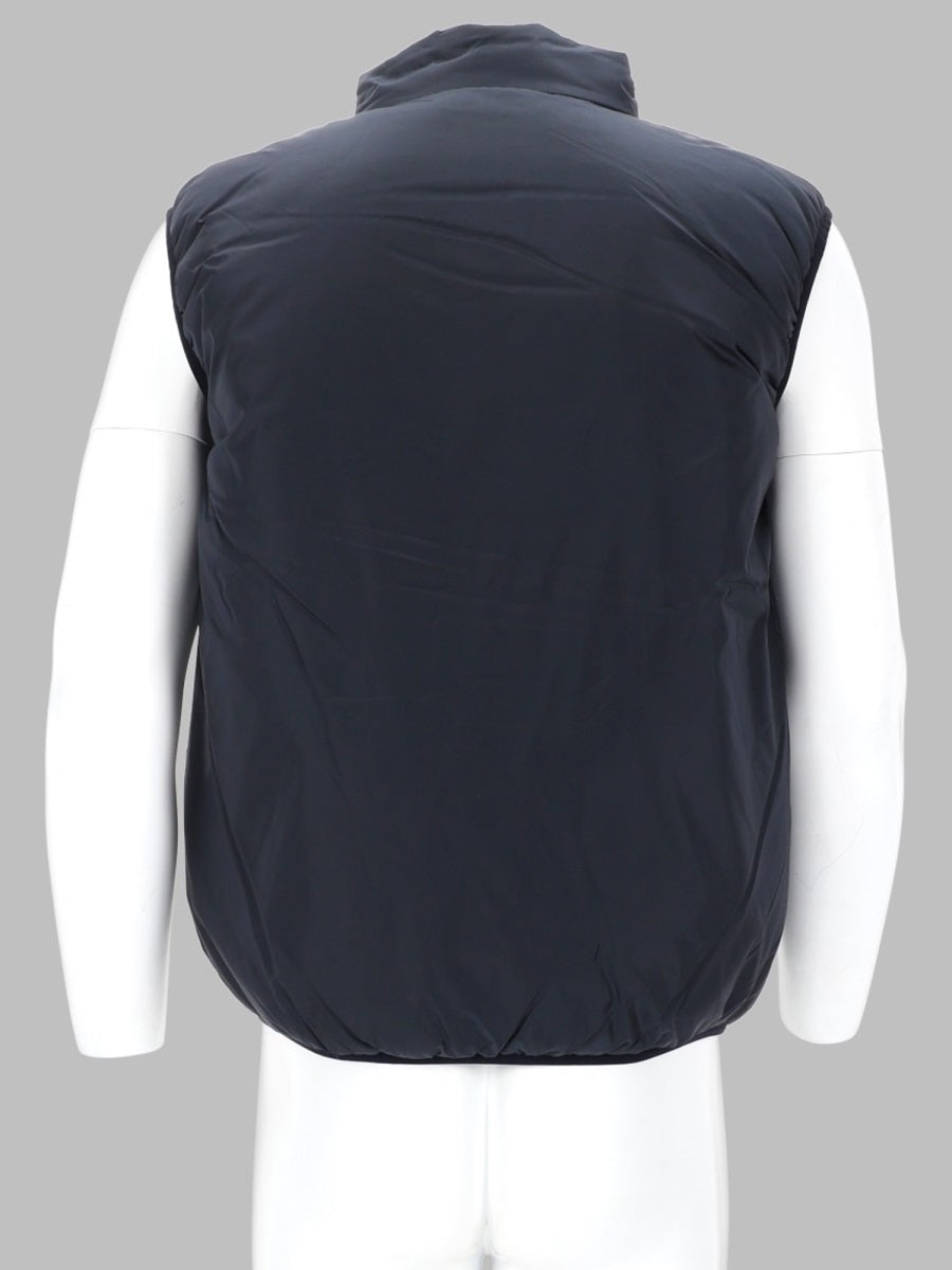 Aspesi Sleeveless Waistcoat — Blue, view 2