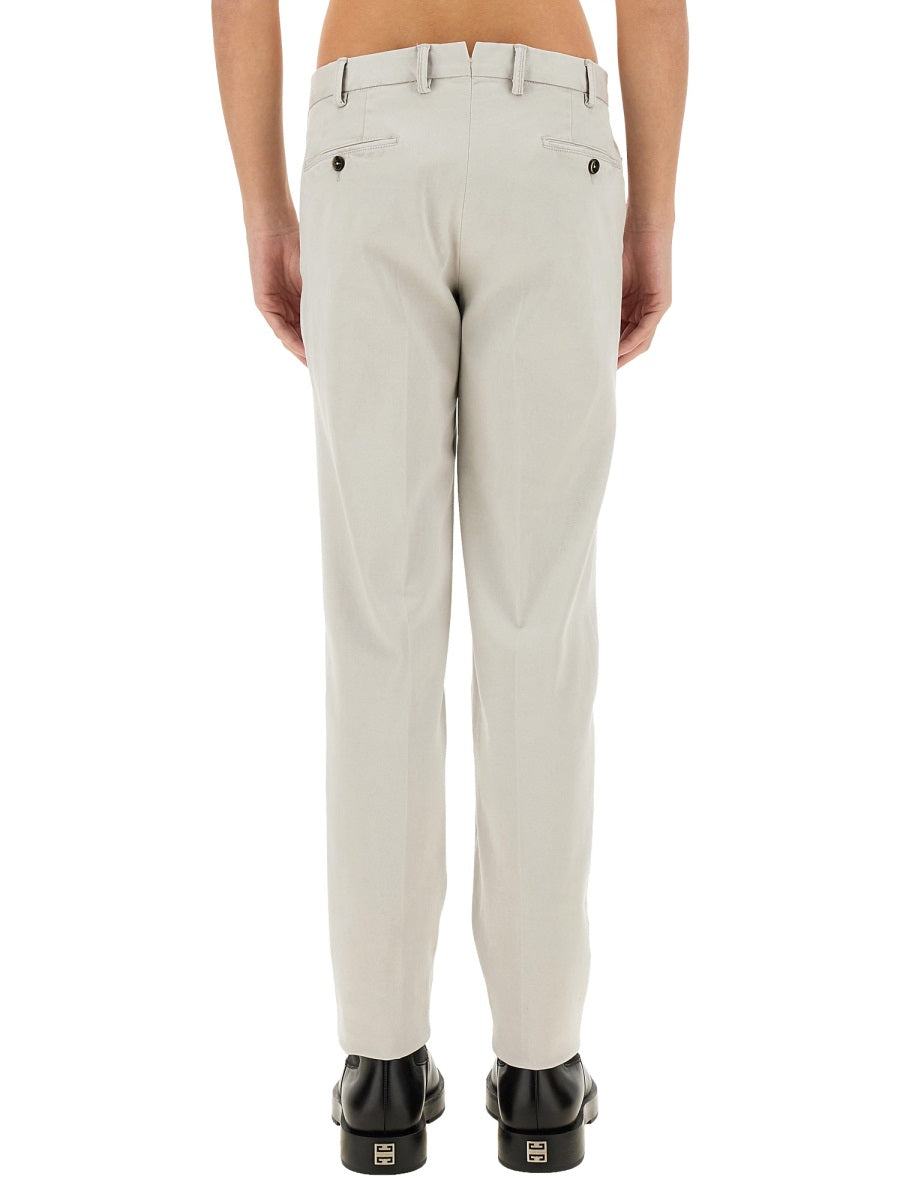 Pt Torino Cotton Trousers — Ivory by Pt Torino