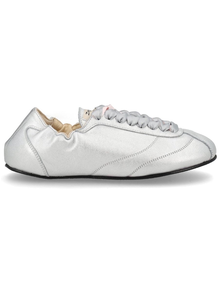Repetto Tennis Sneaker — Silver, view 5