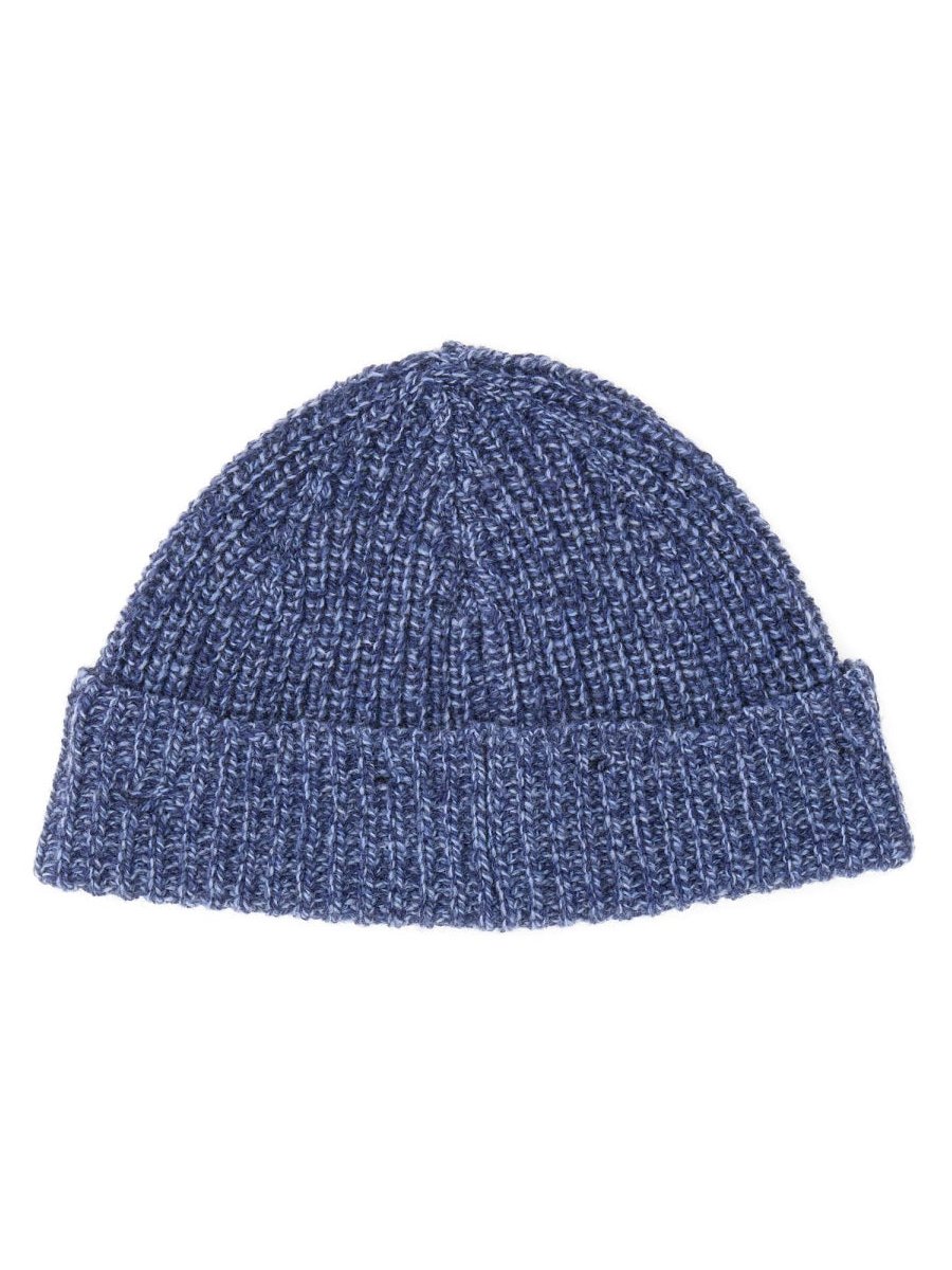Marni CLMC0173Q0_UFH30100B56 Marni Mending Embroidery Beanie — Blue, view 2