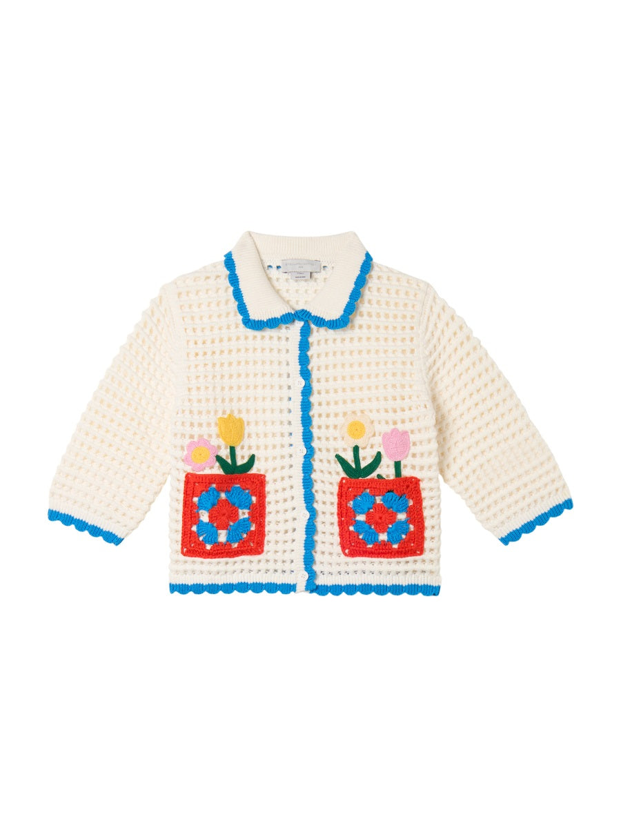 Stella McCartney Floral-Print Cotton Sweatshirt — Multicolor by Stella McCartney