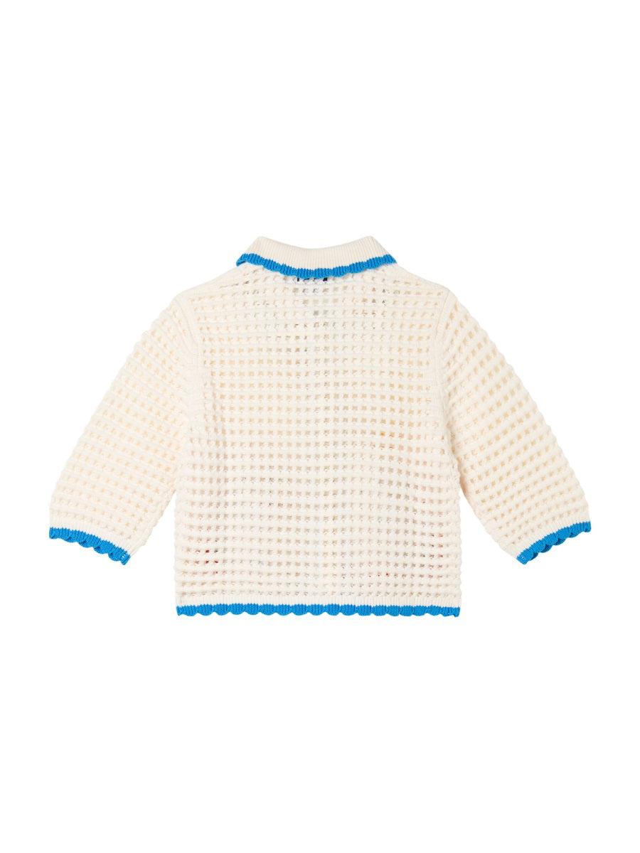 Stella McCartney Floral-Print Cotton Sweatshirt — Multicolor, view 2
