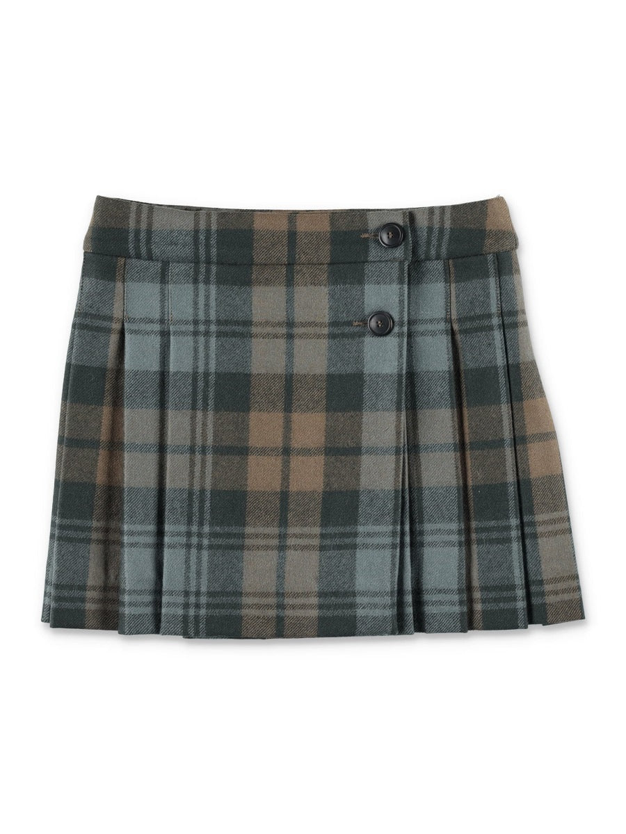 Bonpoint Talissa Skirt — Brown, view 3