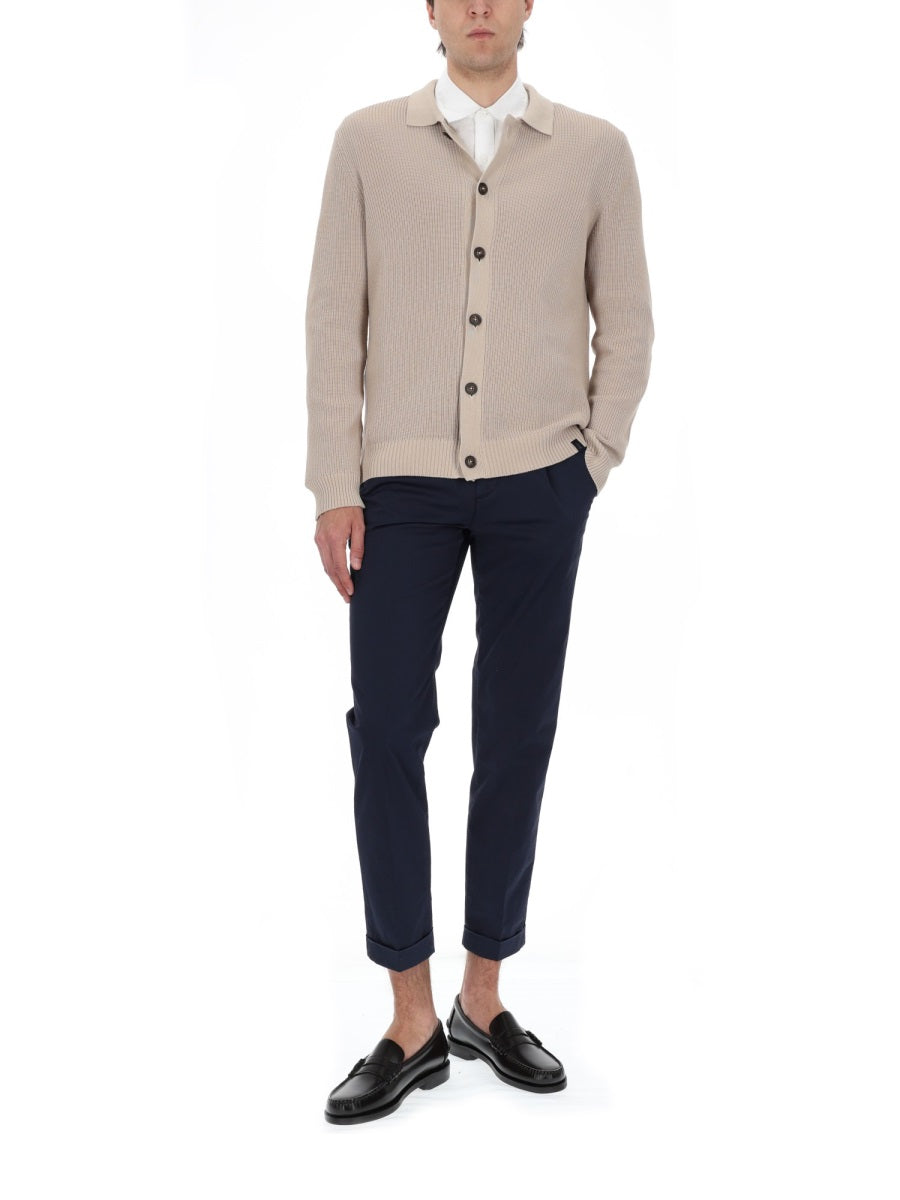 Fay Capri Trousers — Blue, view 2