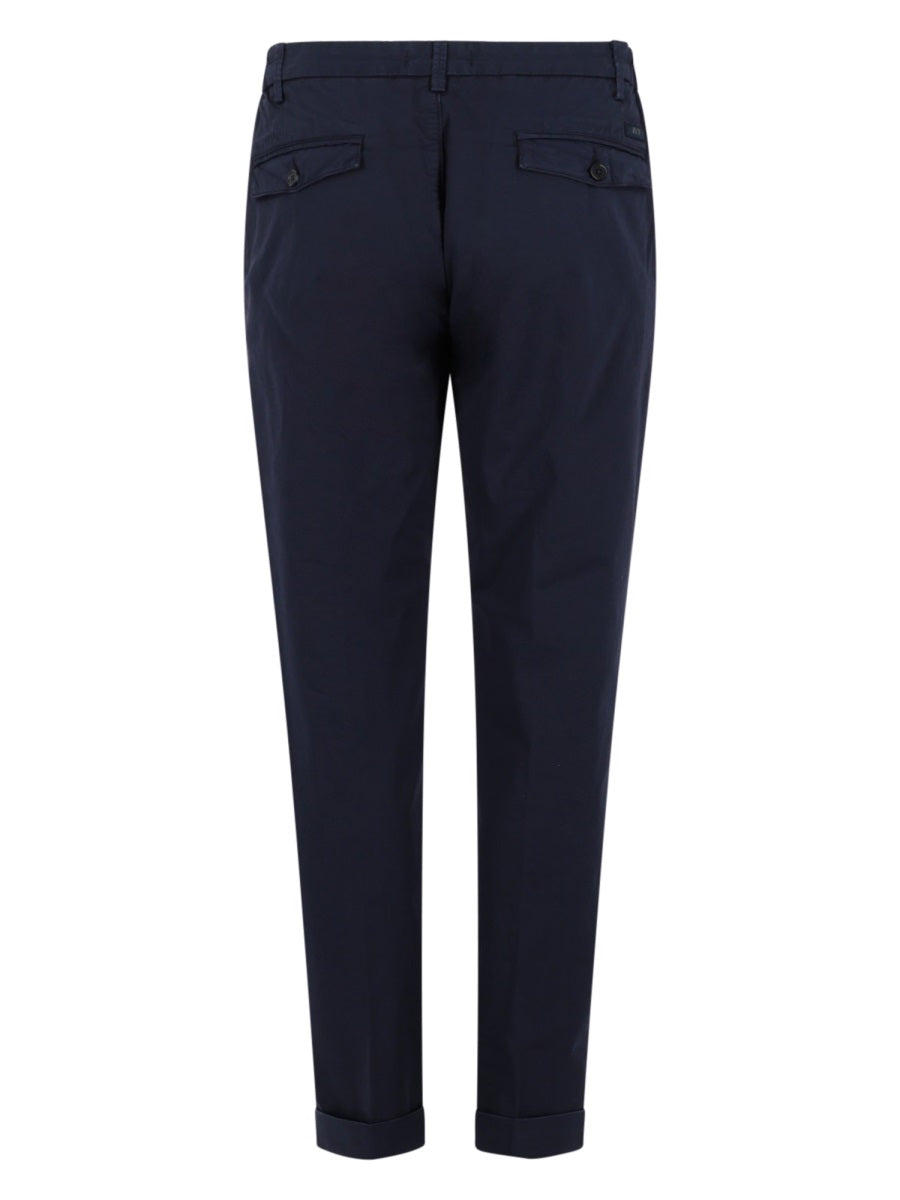 Fay Capri Trousers — Blue, view 3