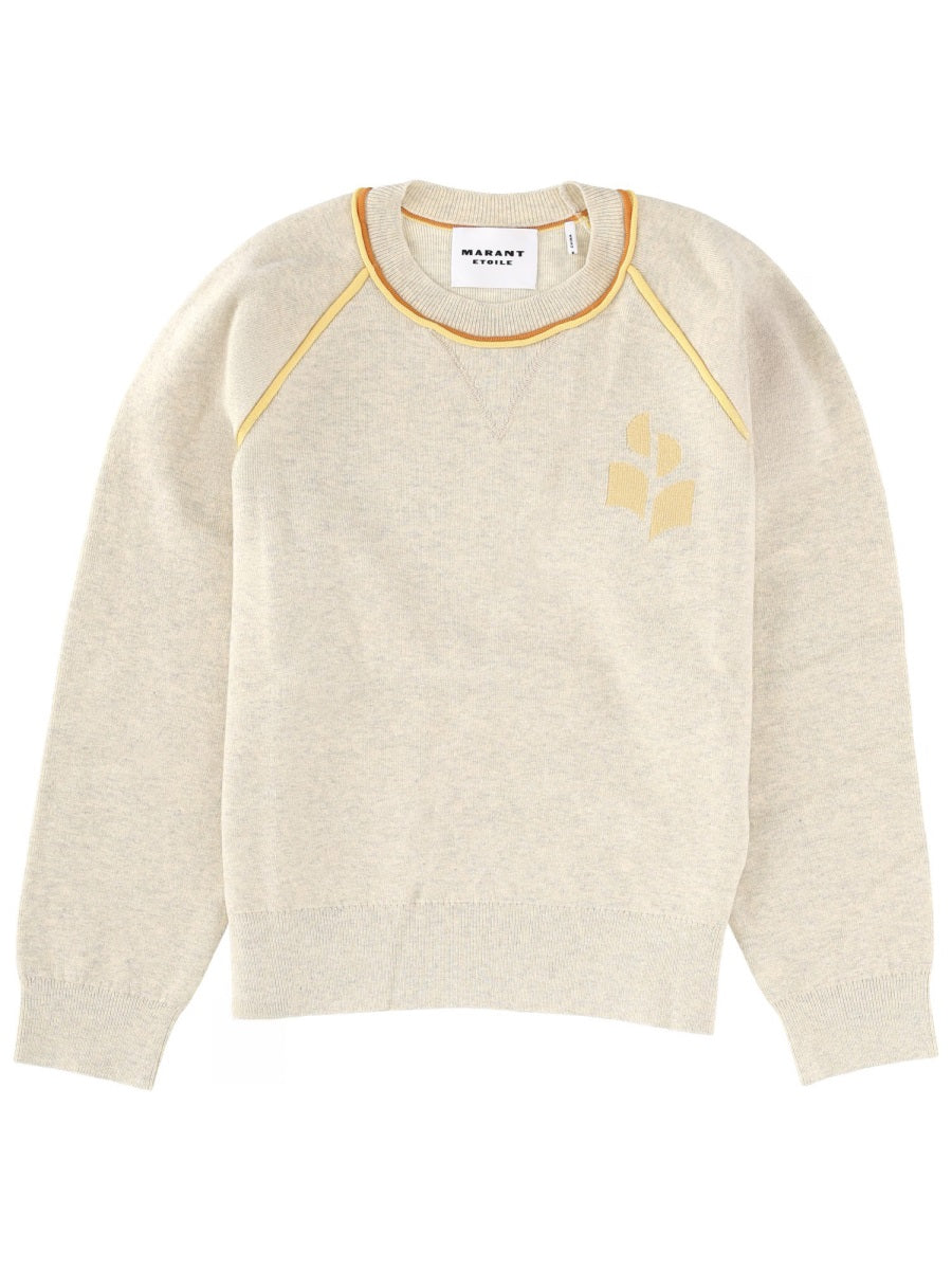 Marant éToile Slim Fit Jersey Sweater — Gray by Marant Etoile