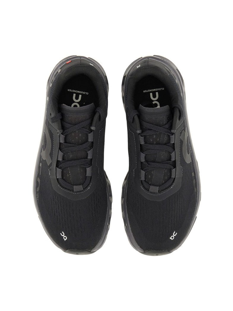 On Cloudmonster Sneaker — Black, view 6