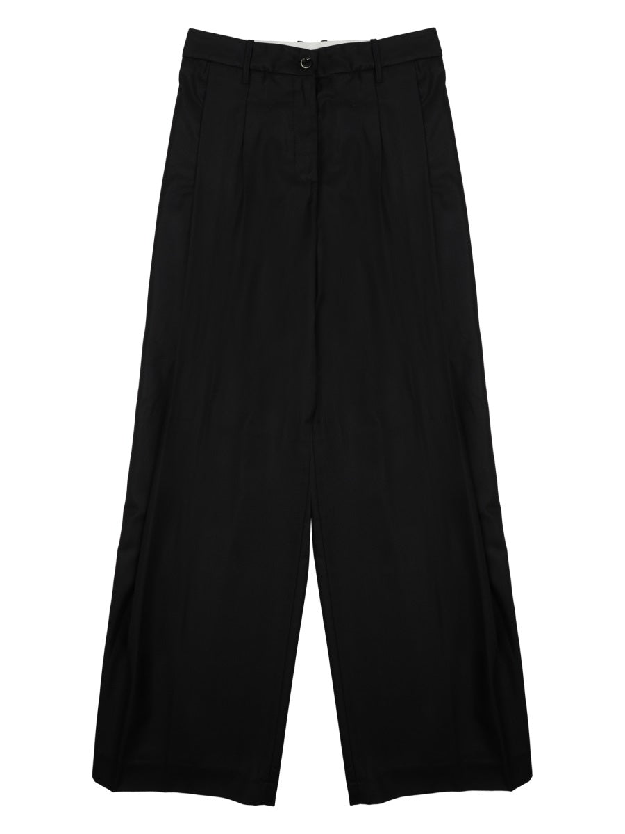 Nine In The Morning Petra Trousers — Black by Nine In The Morning