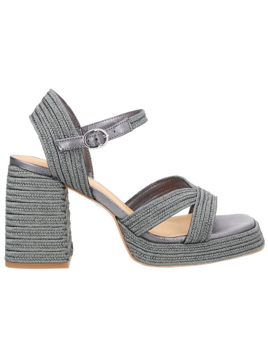 CastañEr Valley Sandals — Silver, view 3