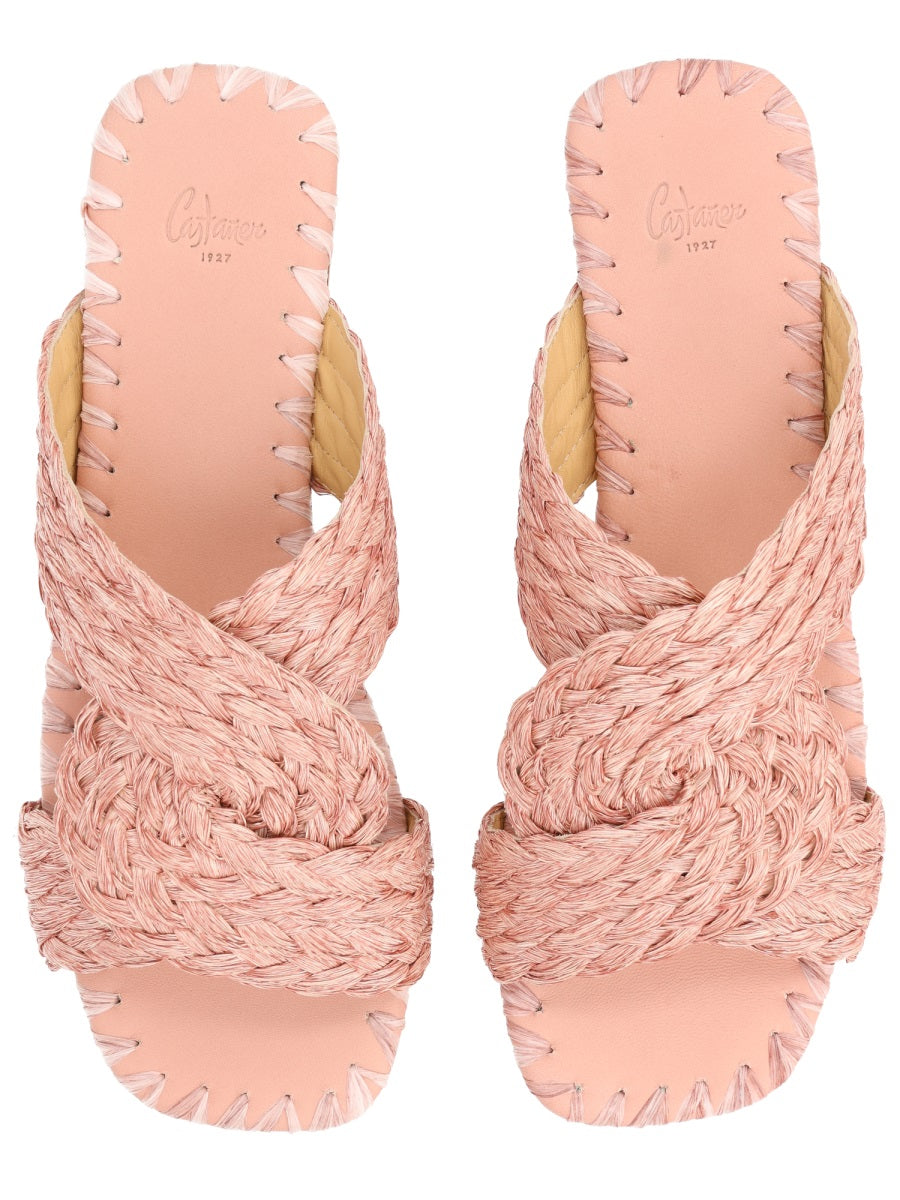 CastañEr Padme Sandal — Pink, view 3