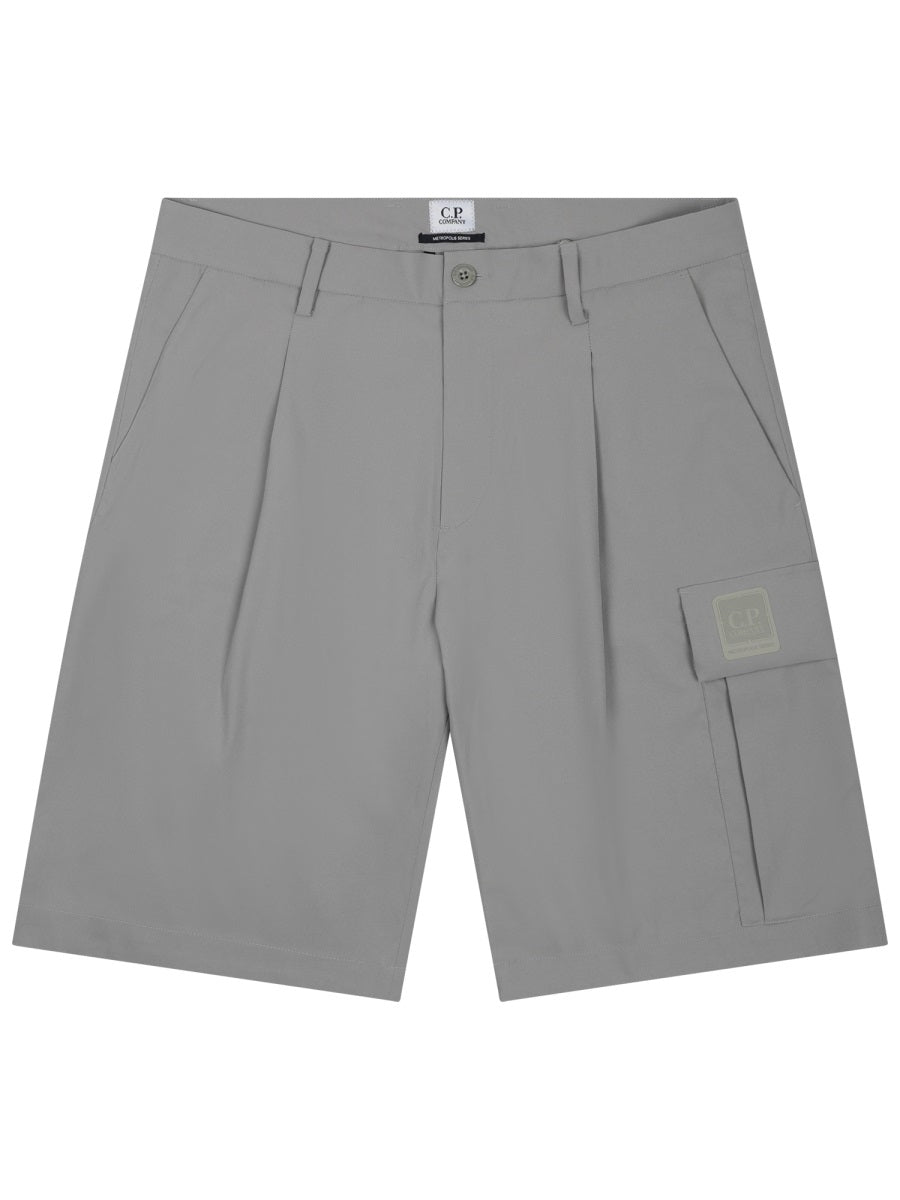 C.P. Company Metropolis Cargo Shorts — Gray by C.p. Company