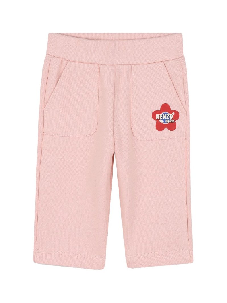Kenzo 100% Cotton Sweatshirt and Pants Set — Pink, view 5