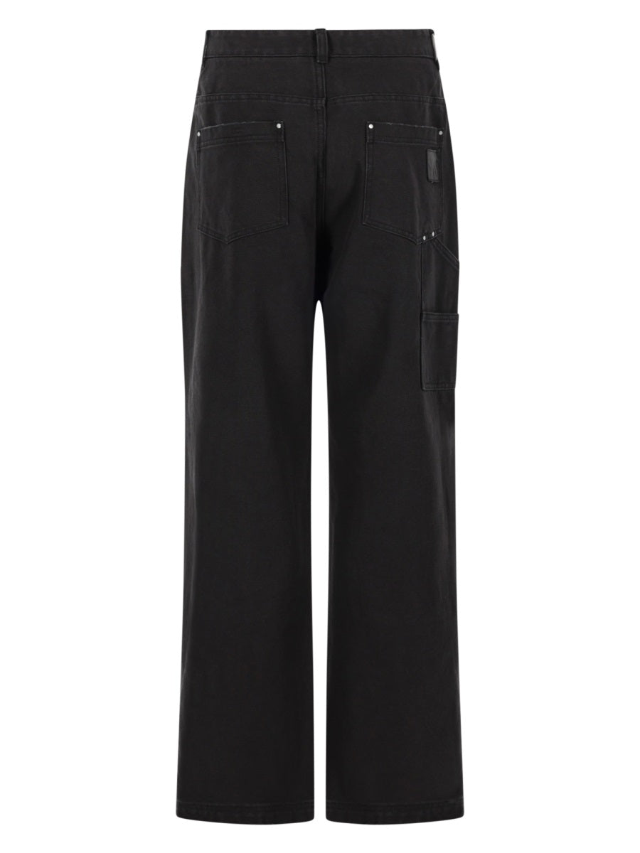 Represent Carpenter Trousers — Black, view 3