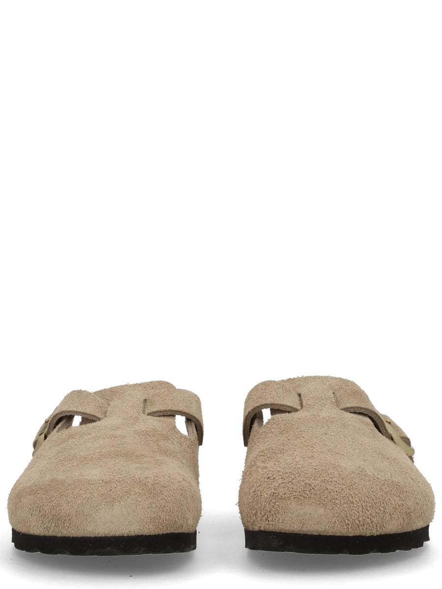Birkenstock Boston Sandal — Beige by Birkenstock