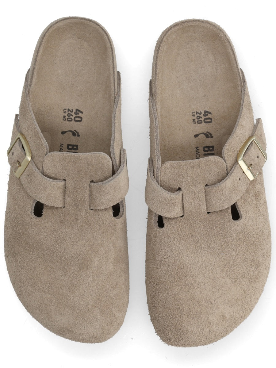 Birkenstock Boston Sandal — Beige, view 2