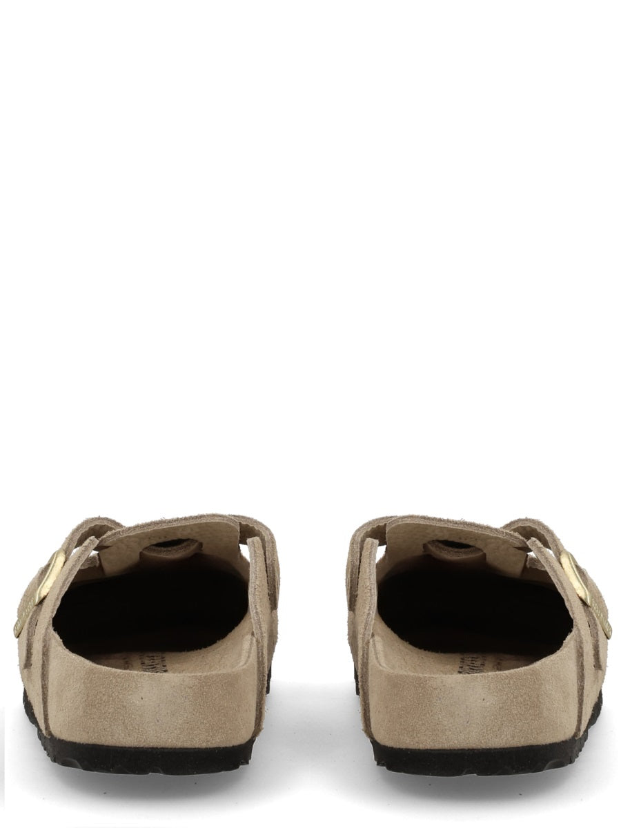 Birkenstock Boston Sandal — Beige, view 4