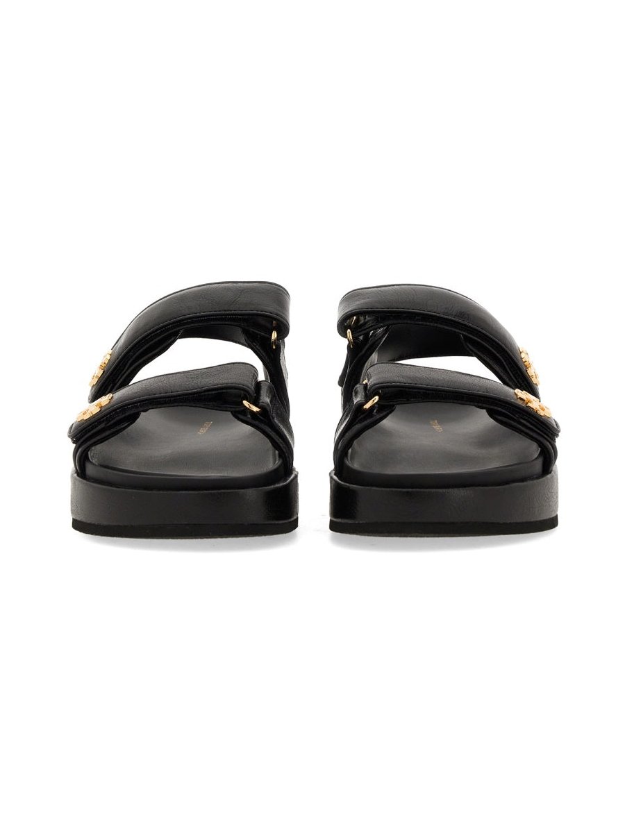 Tory Burch Kira Sandal — Black, view 3