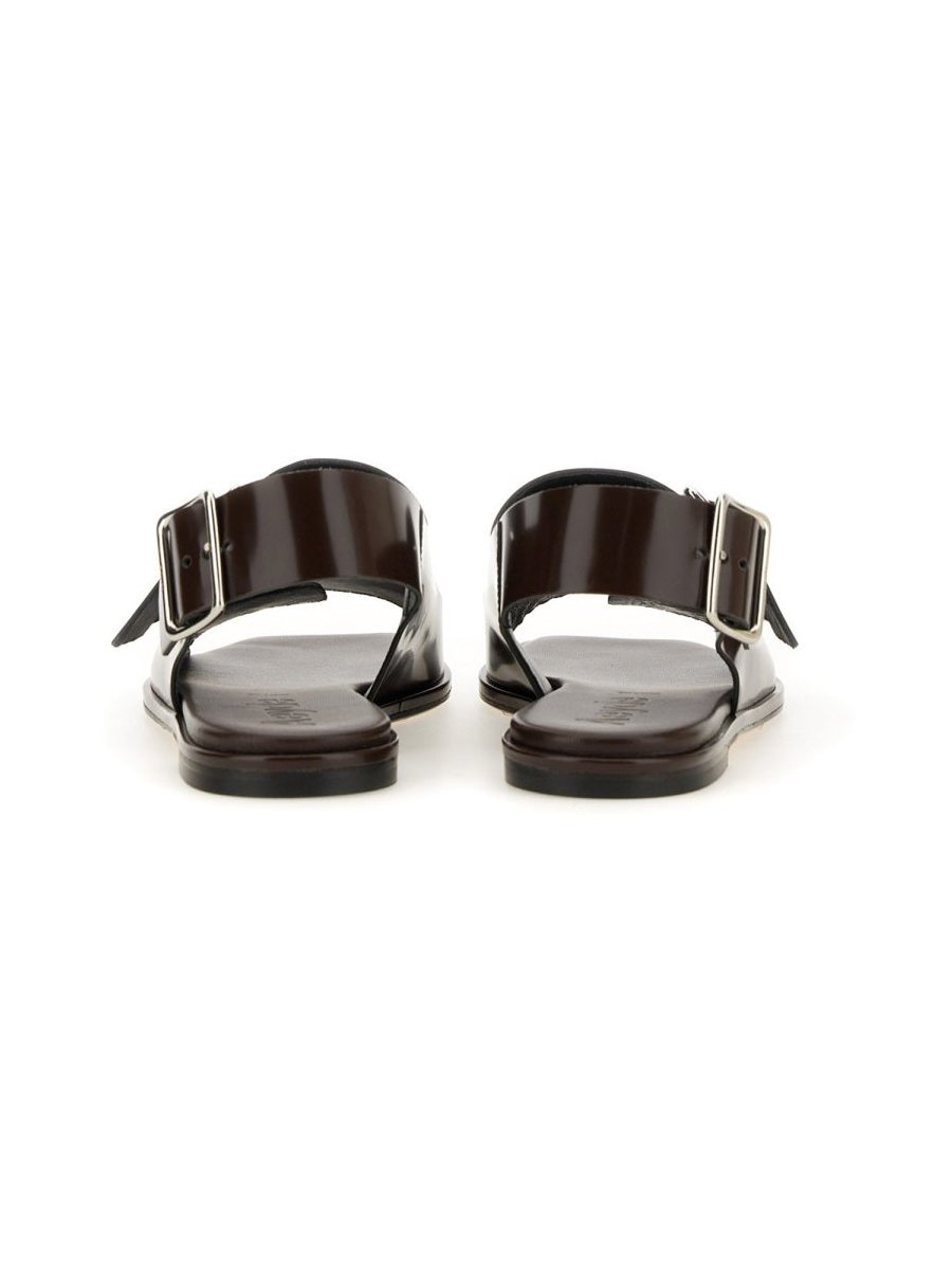 Aeyde Tekla Sandal — Brown, view 5