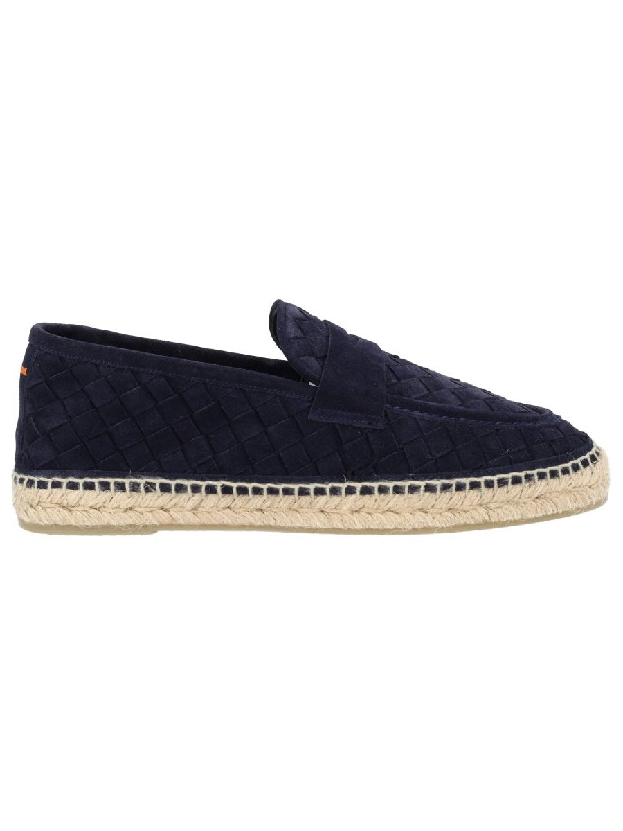 CastañEr Bovine Leather Moccasin Loafer — Blue, view 5