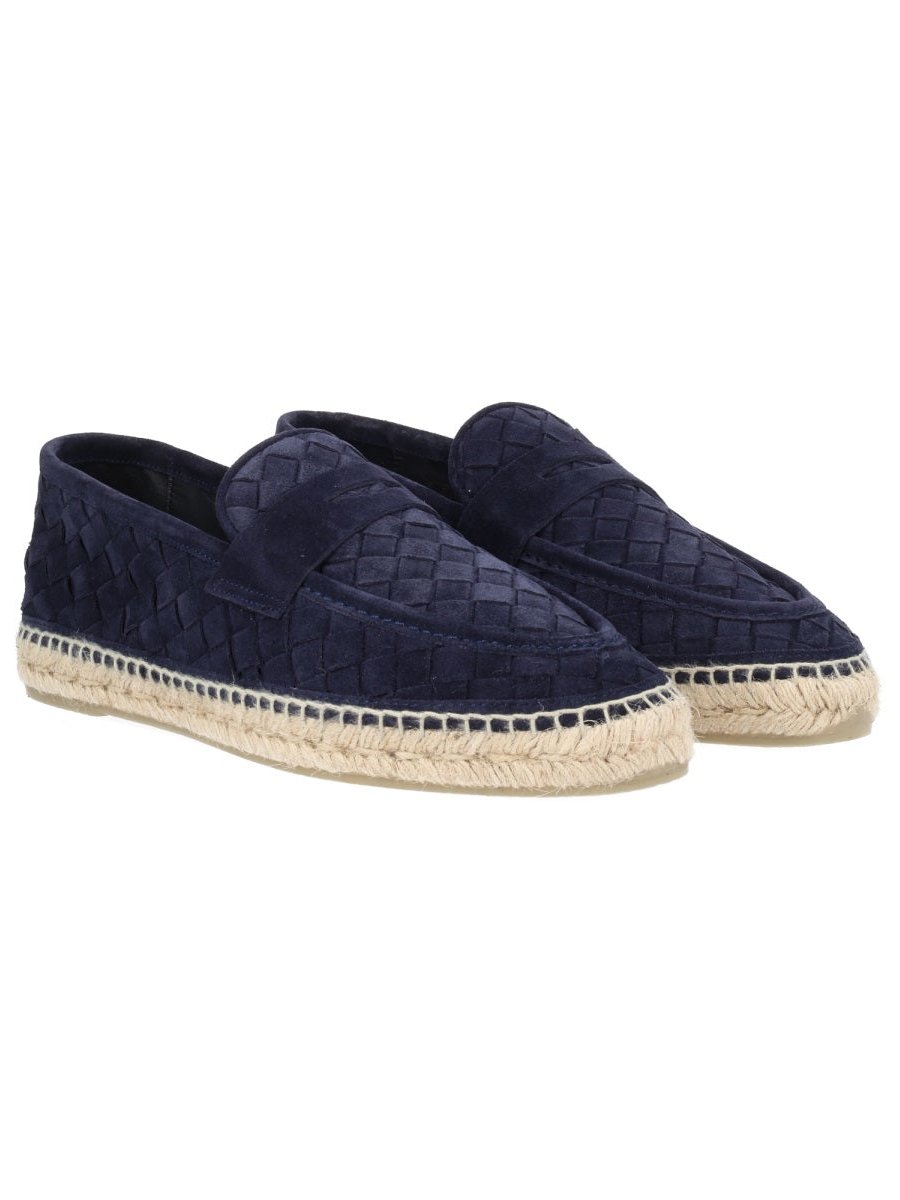 CastañEr Bovine Leather Moccasin Loafer — Blue, view 6
