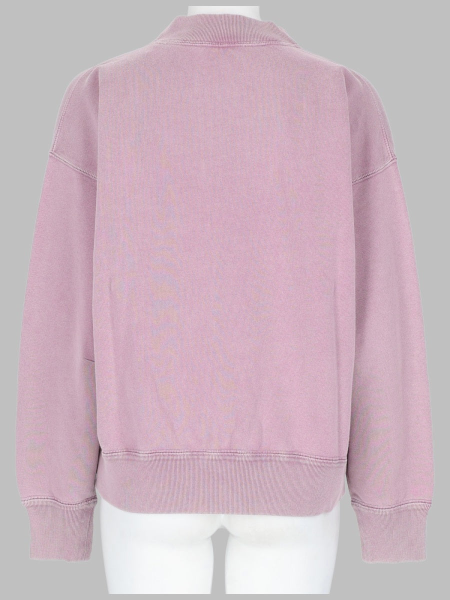 Marant éToile Moby Sweatshirt — Lilac, view 2