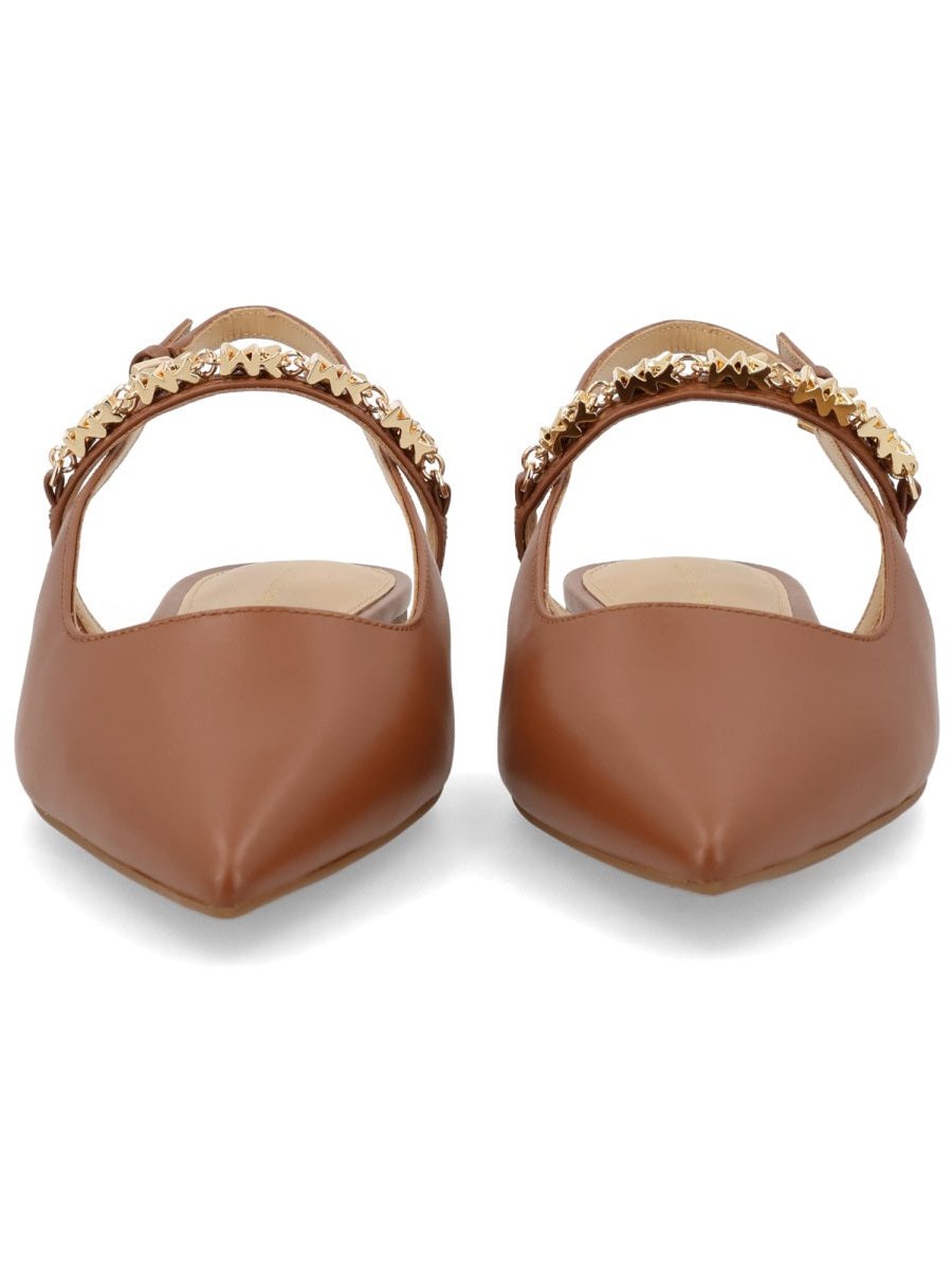 Michael Michael Kors Dina Flex Sling Ballet Flat — Brown by Michael Michael Kors