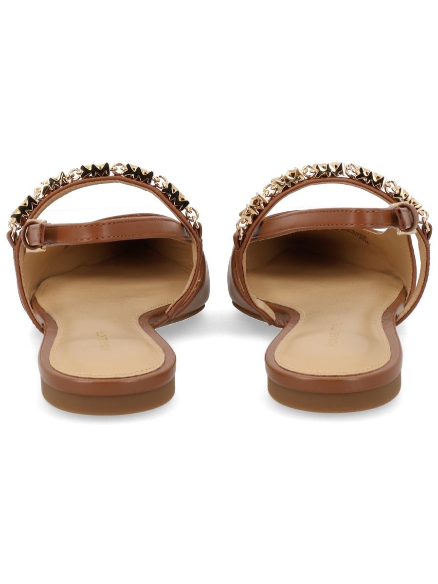 Michael Michael Kors Dina Flex Sling Ballet Flat — Brown, view 2
