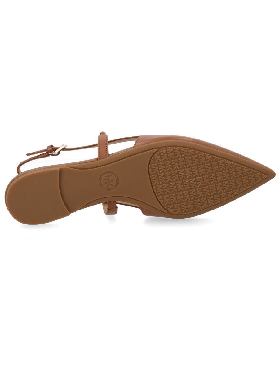 Michael Michael Kors Dina Flex Sling Ballet Flat — Brown, view 4