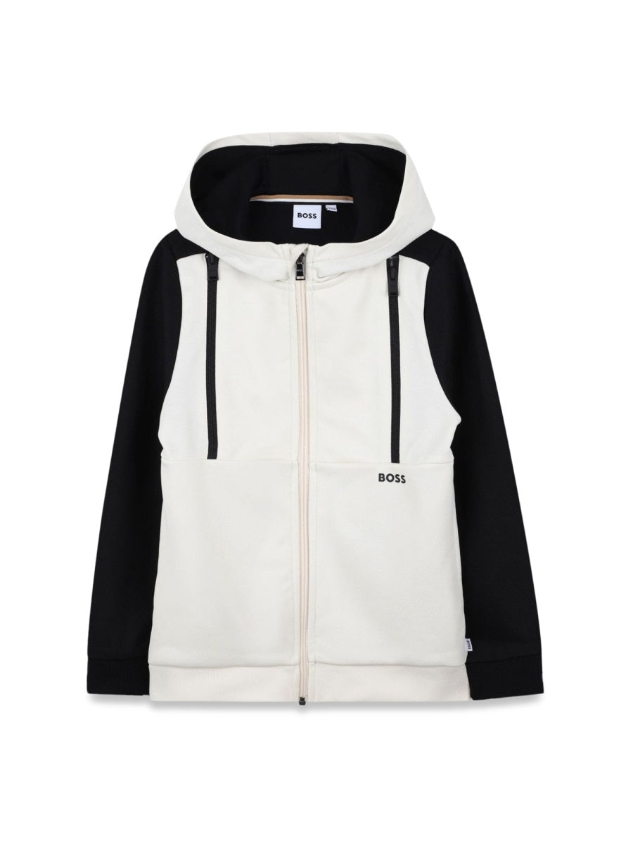 Hugo Boss Cotton-Blend Cardigan Set — Black by Hugo Boss