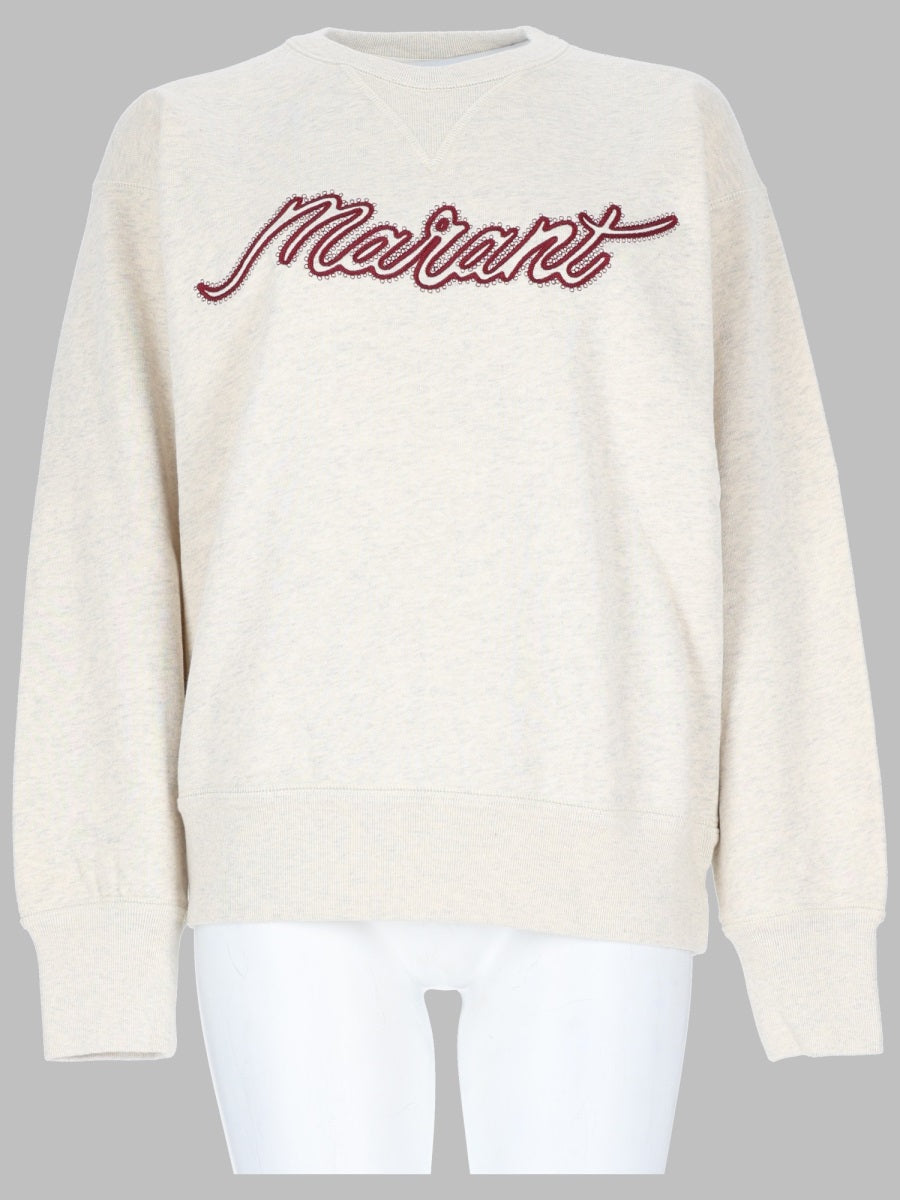 Marant éToile Rise Sweatshirt — Beige by Marant Etoile
