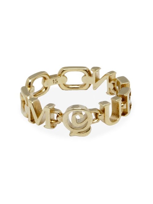 Alexander McQueen Brass Ring — Gold by Alexander McQueen