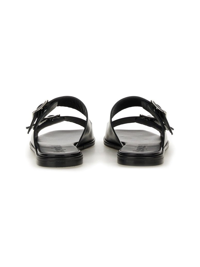 Aeyde Tonya Sandal — Black, view 2