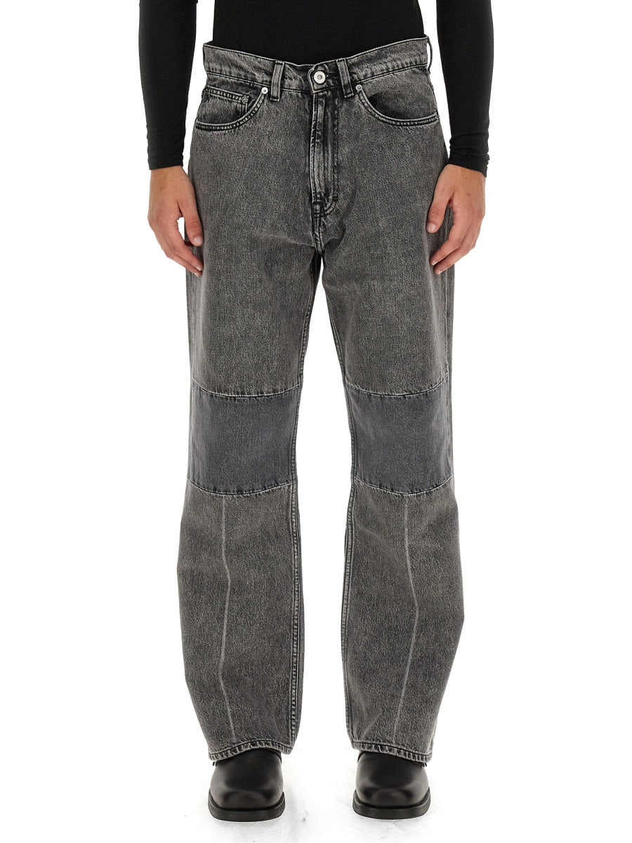 Our Legacy Extended Third Cut Jeans — Black, view 2