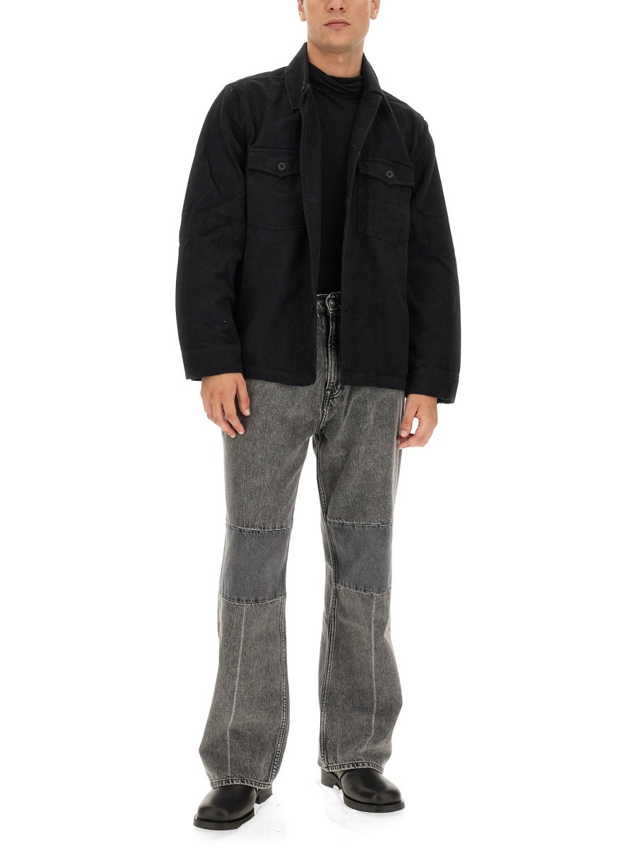Our Legacy Extended Third Cut Jeans — Black, view 3
