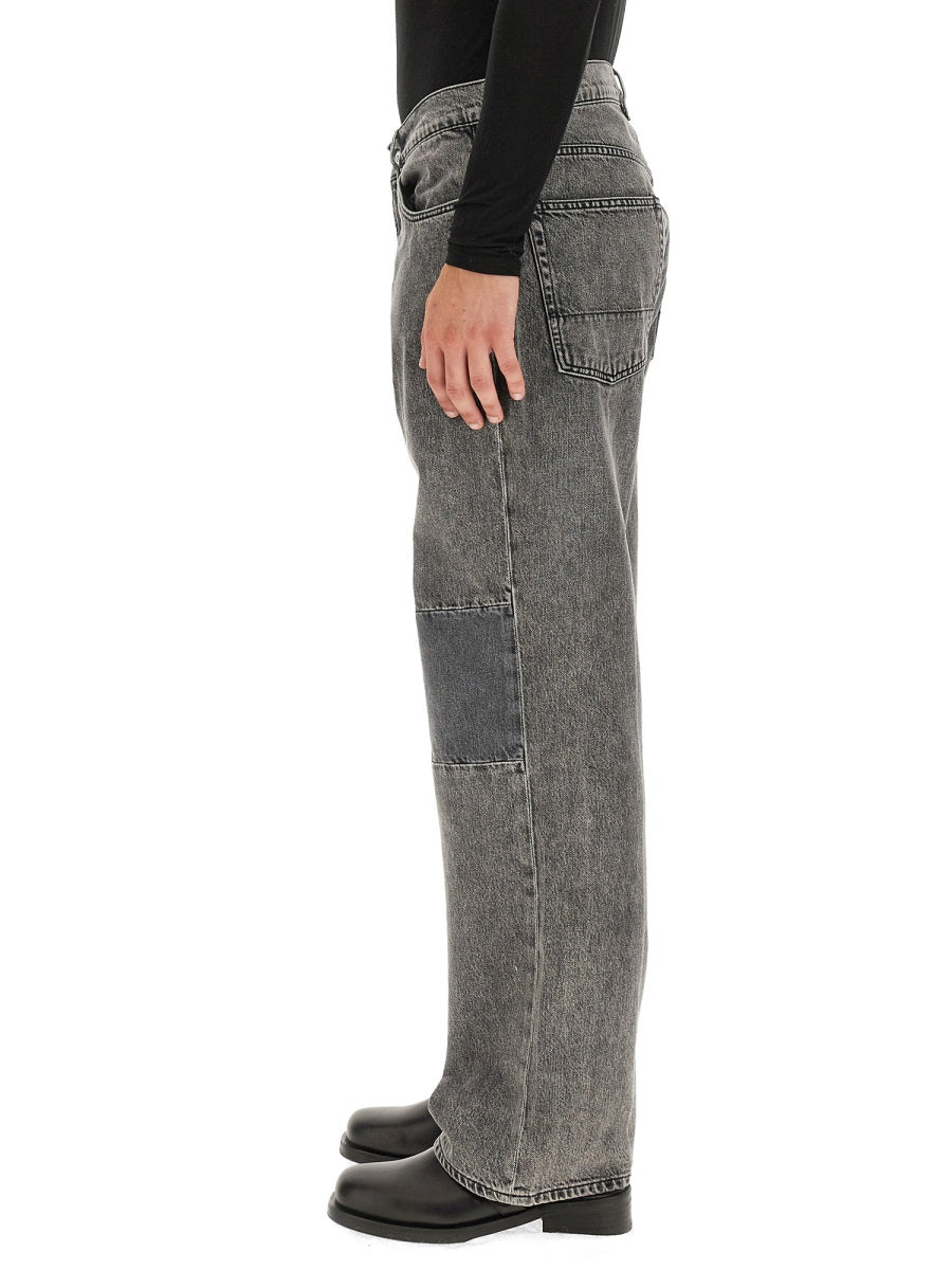 Our Legacy Extended Third Cut Jeans — Black, view 4