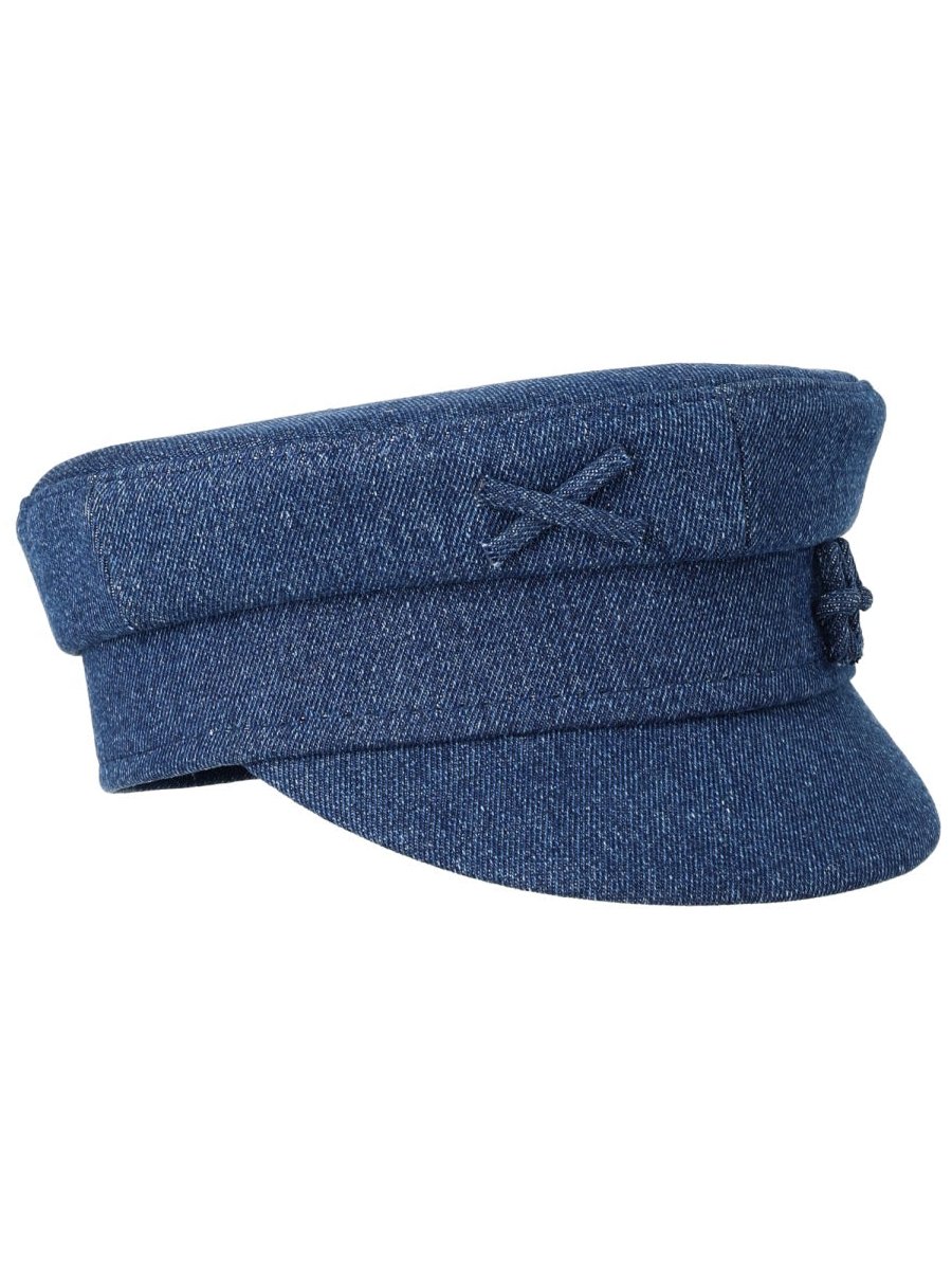 Ruslan Baginskiy KPC078PS26_C-JNS-FRBBLUE Flat Cap — Blue by Ruslan Baginskiy
