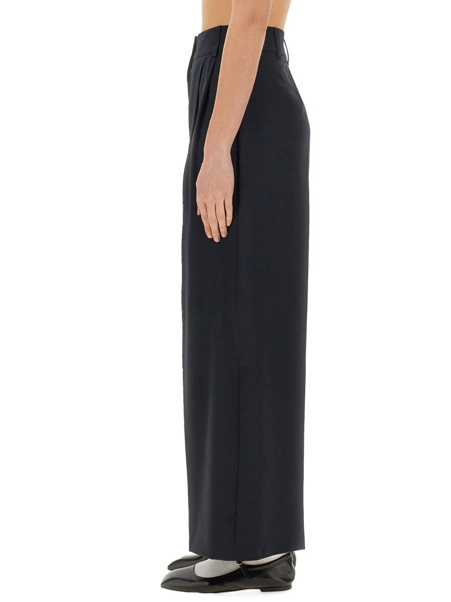 'S Max Mara Nichols Trousers — Blue, view 4