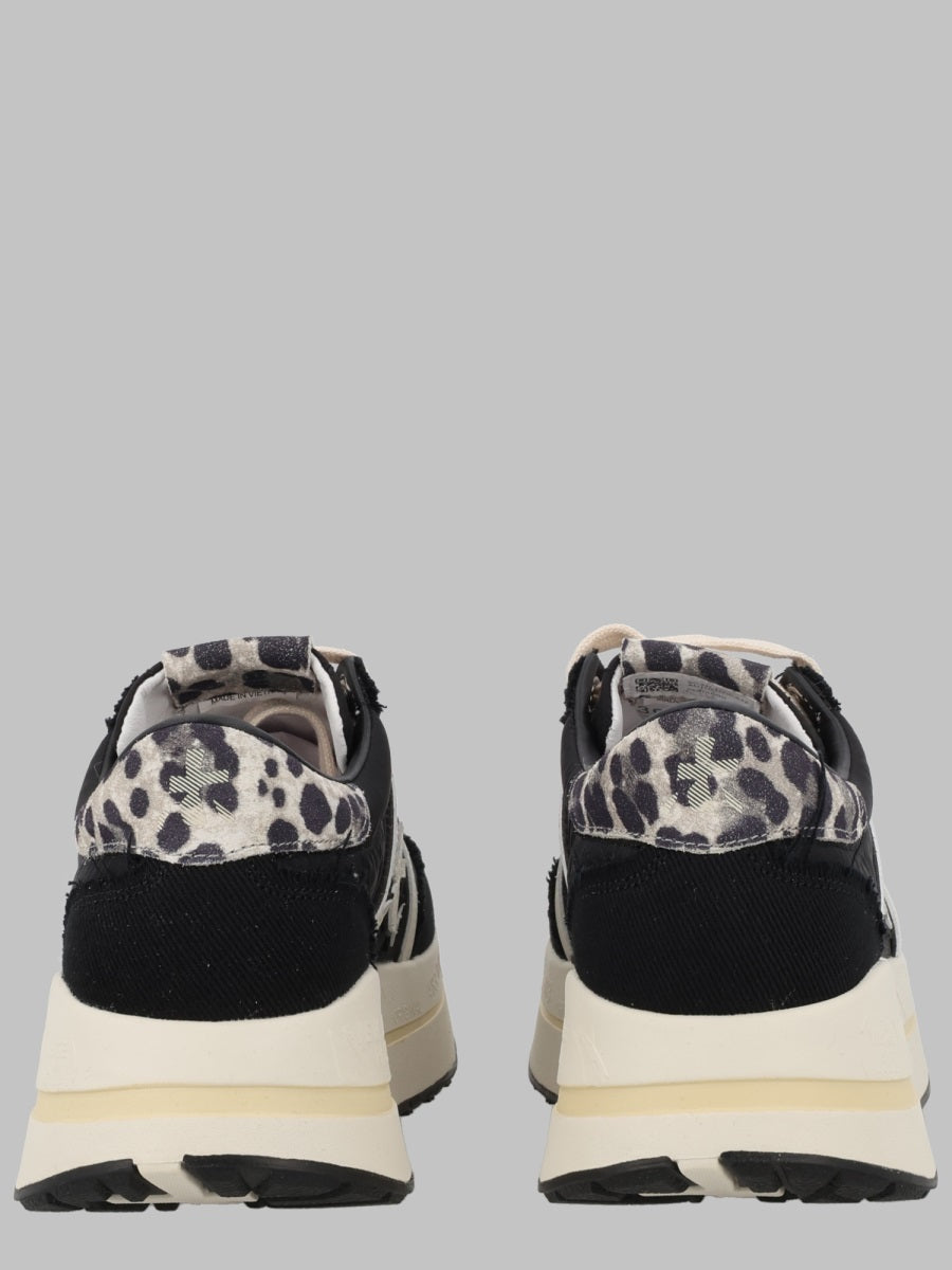 Premiata Sneaker — Black, view 2