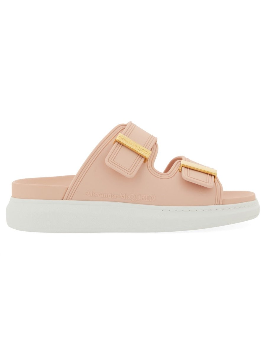 Alexander McQueen Oversize Hybrid Sandal — Pink by Alexander McQueen