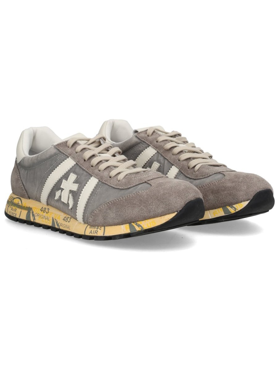 Premiata Lucy Sneakers — Gray, view 6
