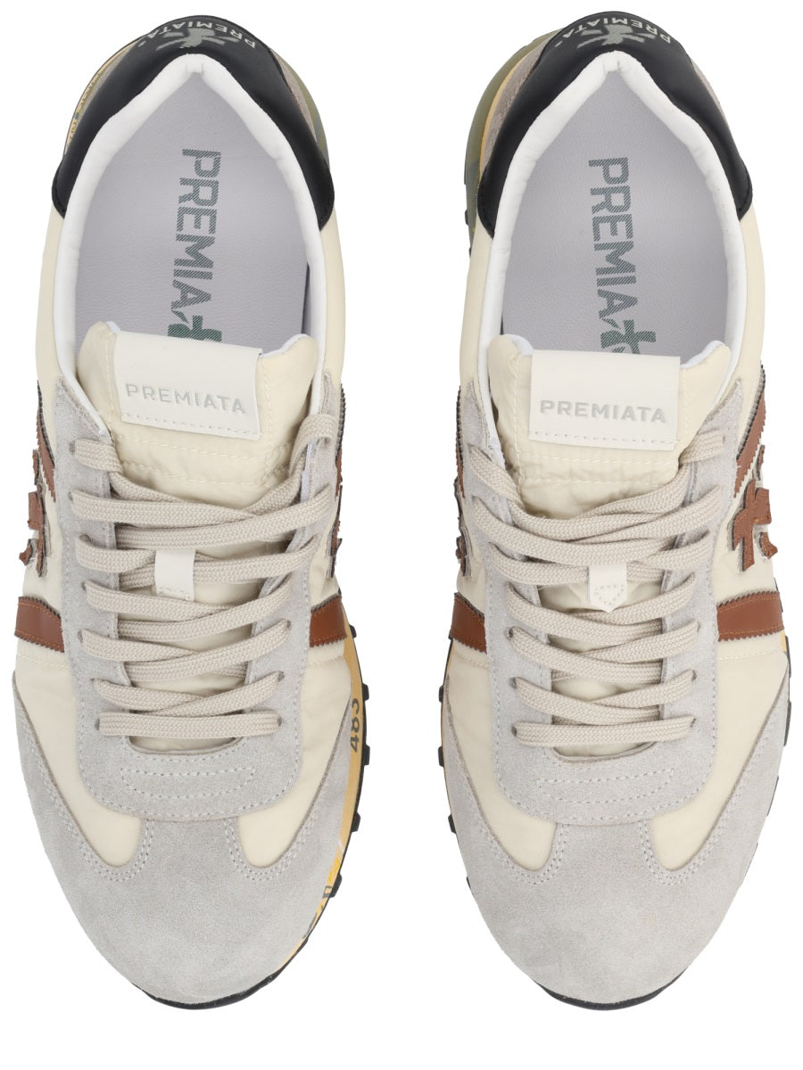 Premiata Lucy Sneaker — White, view 3