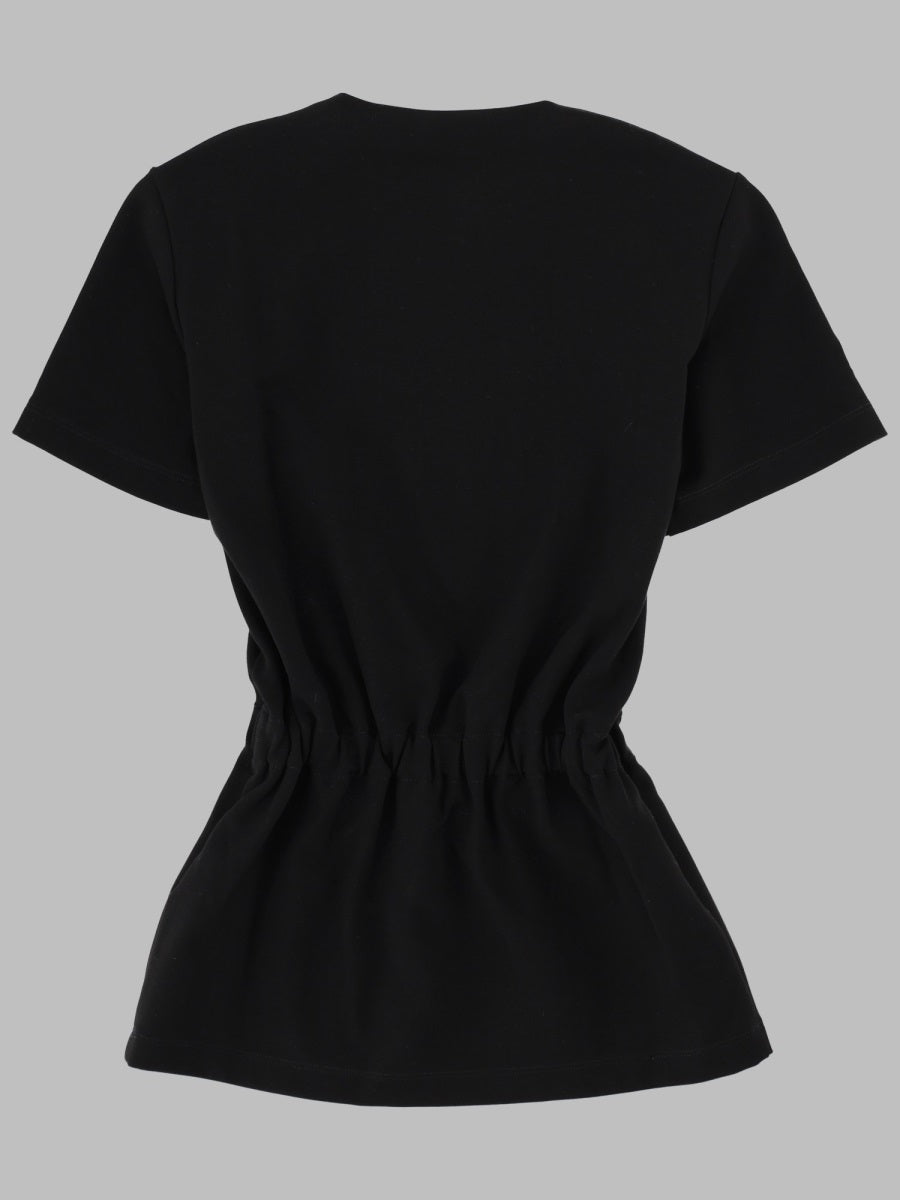 Balmain Viscose Knit Dress — Black, view 2