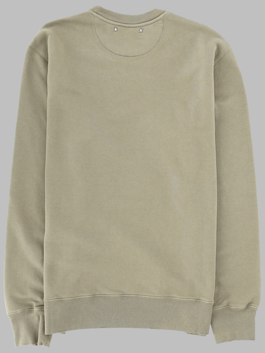 Golden Goose 100% Cotton Sweatshirt — Beige, view 2
